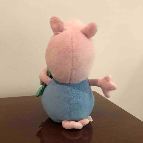 Ty George Stuffed Animal Peppa the Pig - Picture 3 of 5